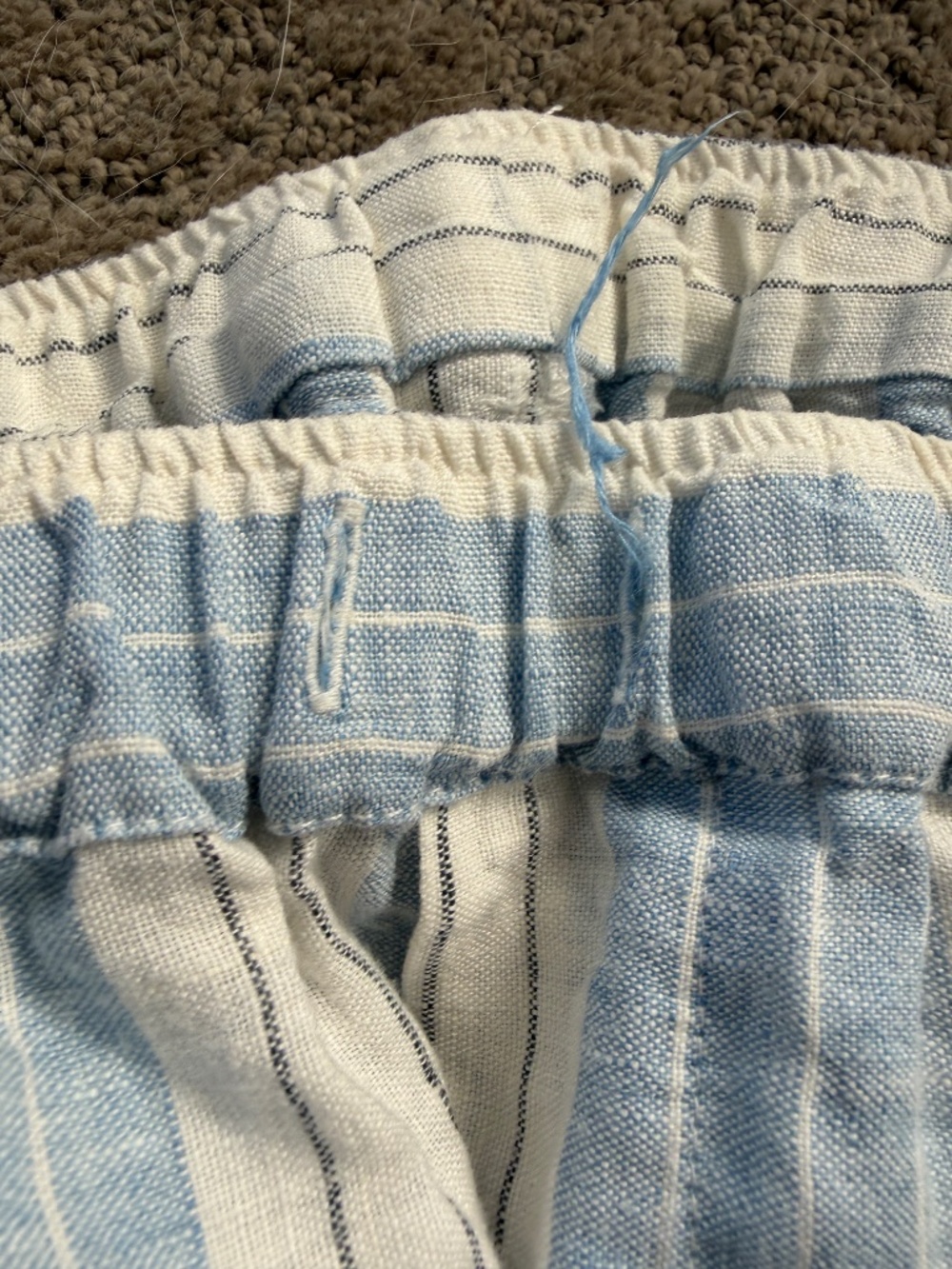 Serena & Lily Positano Linen Pajama Set | size M - Picture 5 of 8